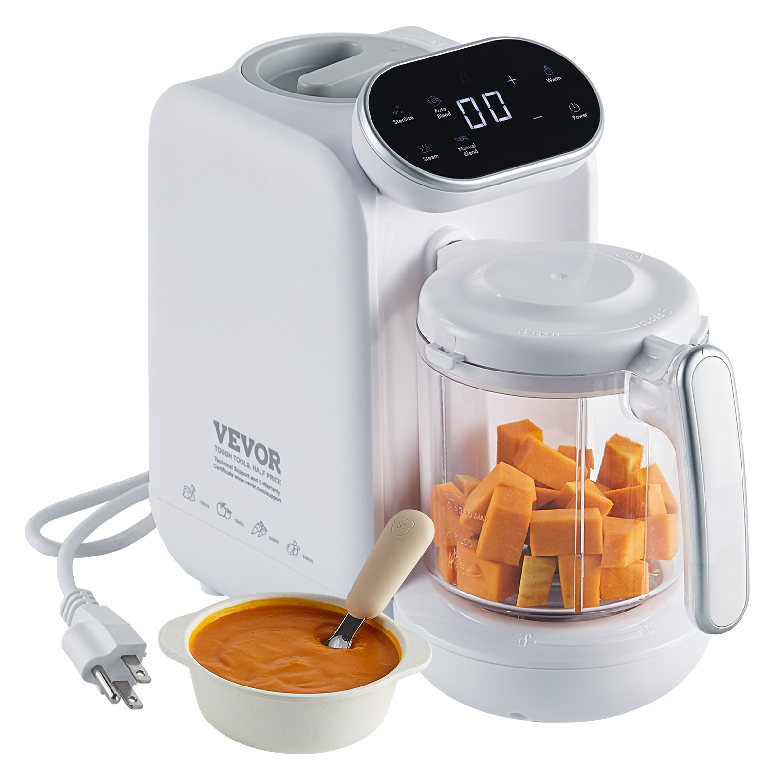 Baby Food Maker 430W with 750  - огляд і ціна Baby Food Maker And Steamer