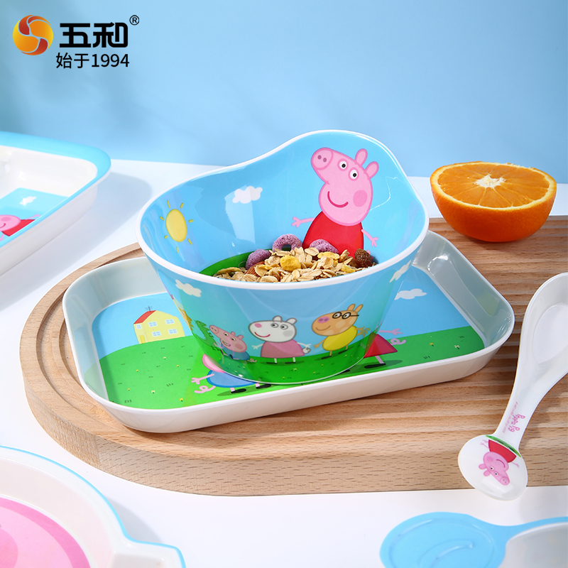 For Peppa Pig Tableware Cartoo - огляд і ціна Baby Food Dinner
