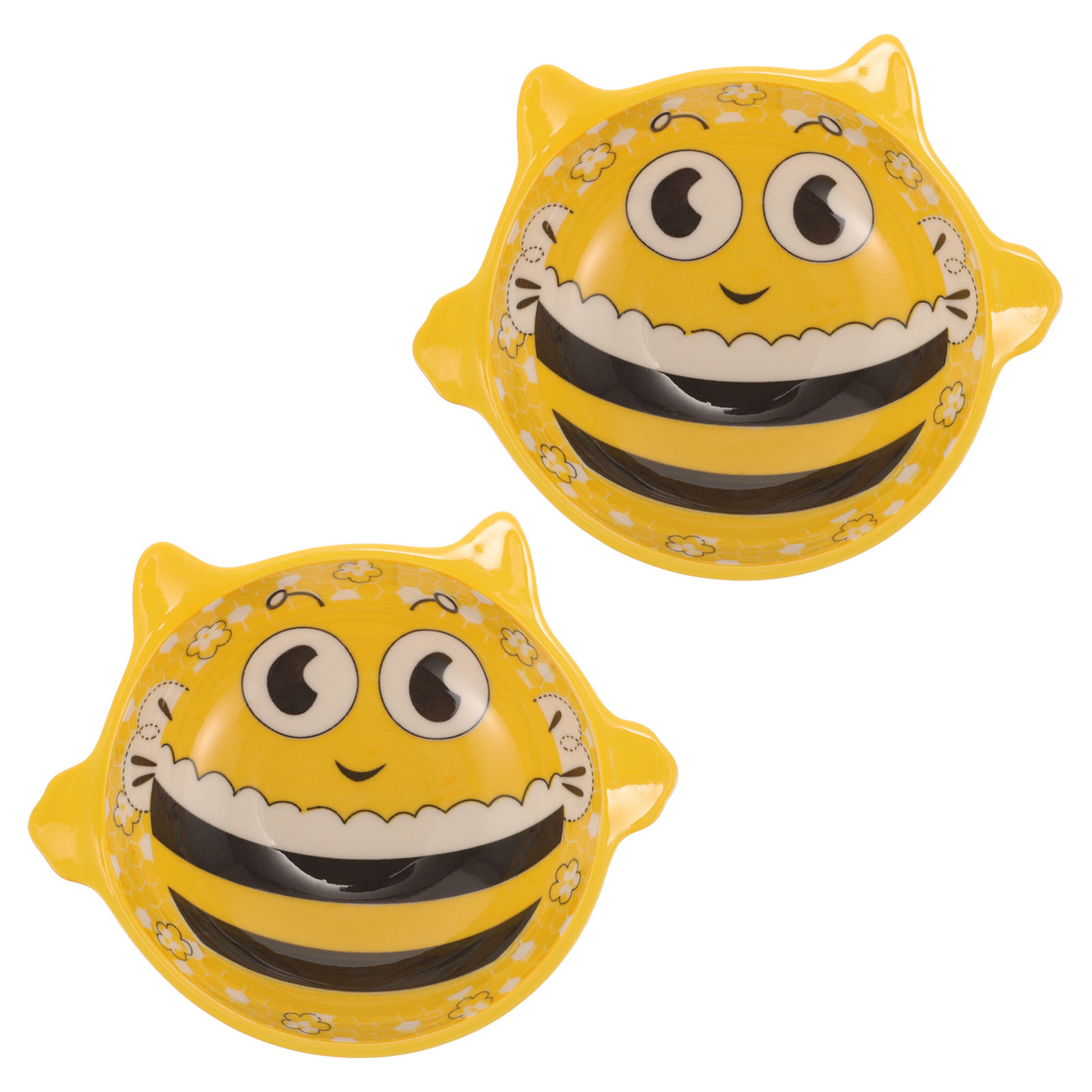 2Pcs Cartoon Bee Ceramic Baby  - огляд і ціна Baby Food Dessert
