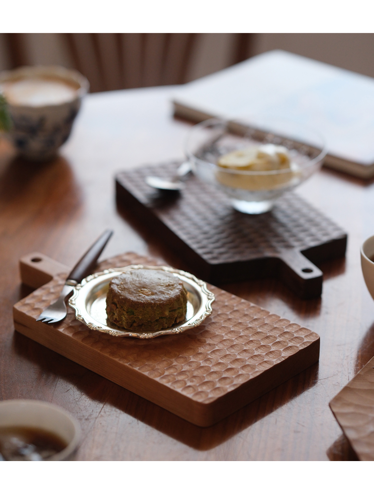Carved Cherry Wood Small Chopp - огляд і ціна Baby Food Dessert