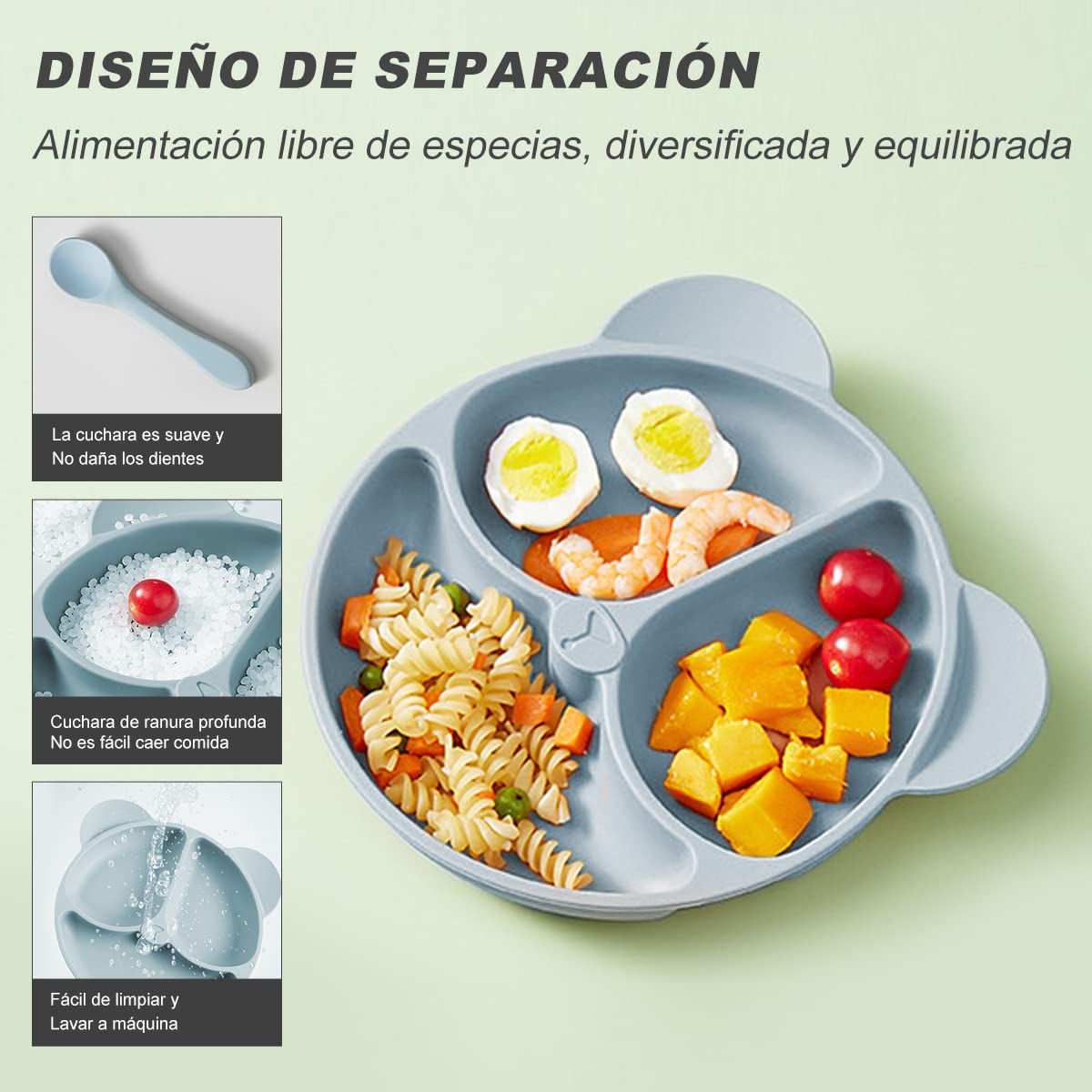 4PCS Baby Feeding Set with Bib - огляд і ціна Baby Food Dinner