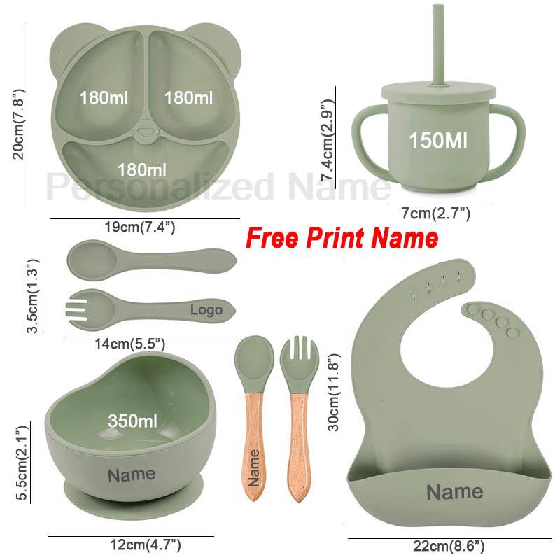 Feeding Set Silicone For Baby  - огляд і ціна Baby Food Dinner