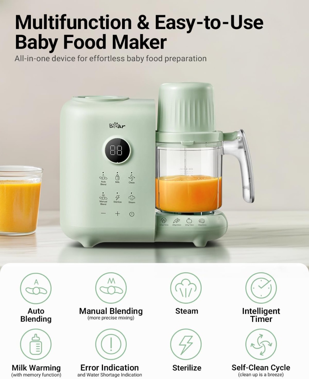 18.5oz Dual-Layer Steam Basket - огляд і ціна Baby Food Maker And Steamer
